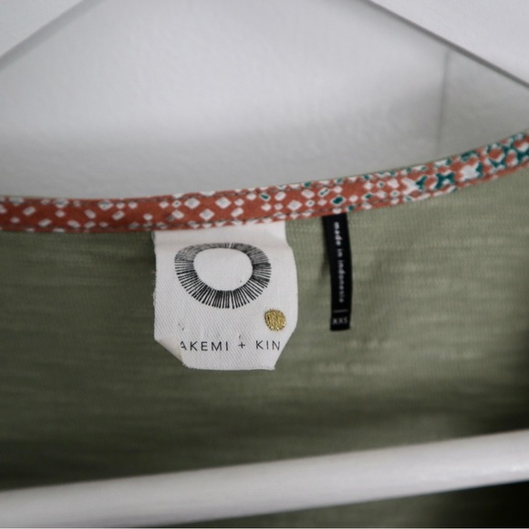 Akemi + Kin (Anthropologie) t-shirt mixed media dress - Picture 3 of 4